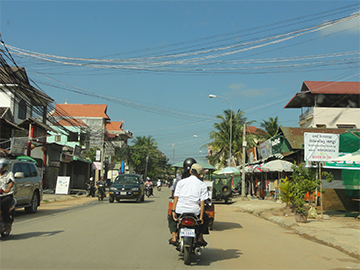 カンボジア・シェムリアップの街並み